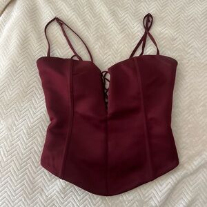 White Fox Boutique Corset Top